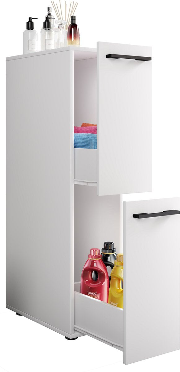 Mobile bagno in legno nicchia mobile cassetto