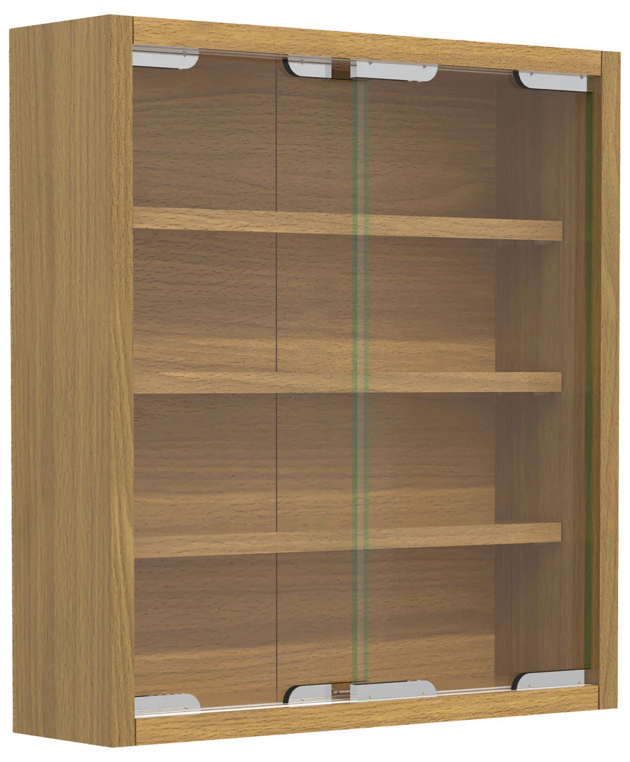 Vetrina in vetro | Dimensioni: LEGNO H60XL50X15P