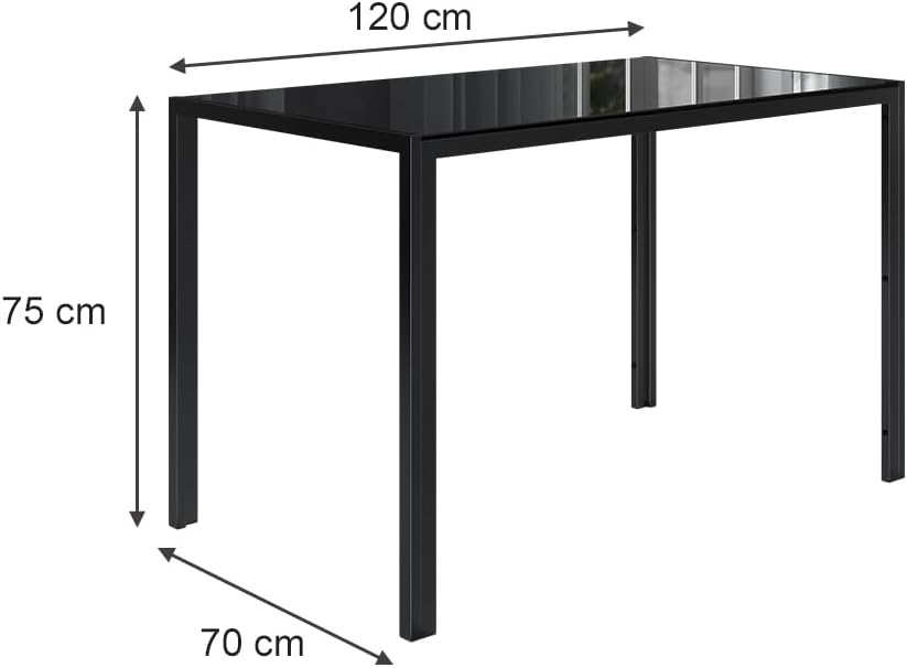 Tavolo da Pranzo  L 120 x P 75 cm X L 120